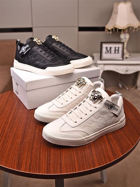 mens casual cool versace shoes|Versace shoes for men price.